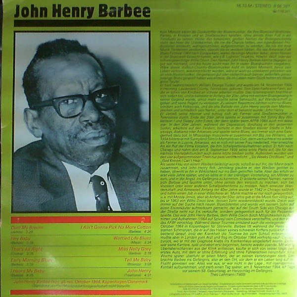 Barbee John Henry — Same
