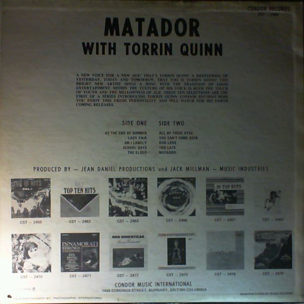Quinn Torrin — Matador