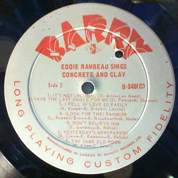 Rambeau Eddie — Concrete and Clay