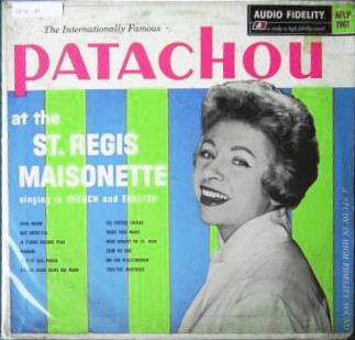 Patachou — At The St. Regis Maisonette Singing In French & English