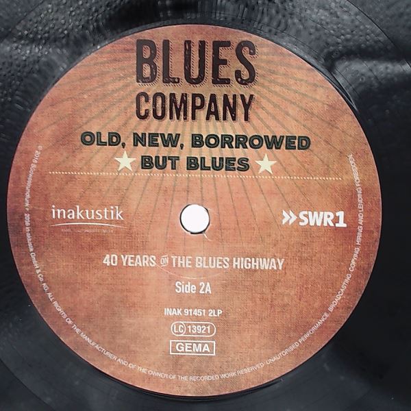 Blues Company (Toscho Todorovic Todor, Migric Vladimir) — Old, New, Borrowed - But Blues - (40 Years On The Blues Highway)