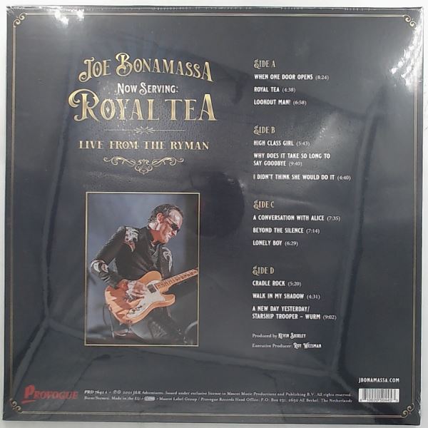 Joe Bonamassa — Now Serving: Royal Tea Live From The Ryman