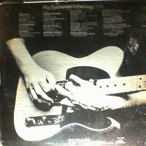 Buchanan Roy — In the beginning