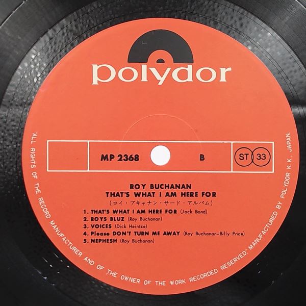Buchanan Roy — That's What I Am Here For