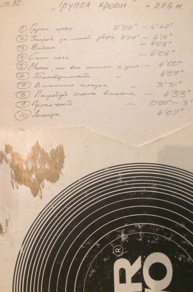Кино — Группа Крови