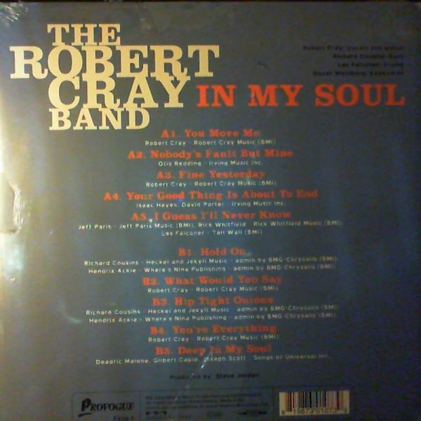 The Robert Cray Band — In My Soul