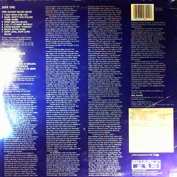 Crayton Pee Wee — Blues After Dark (The Sunset Bluesband & The VeeJay Years)