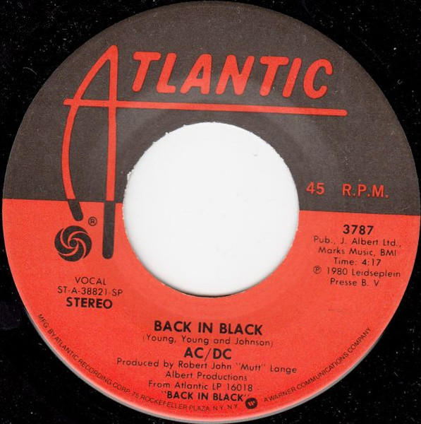 AC/DC — Back In Black