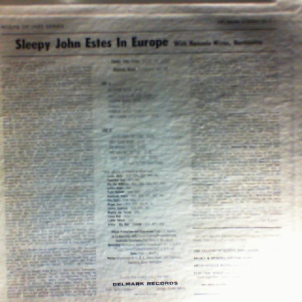 Estes Sleepy John — Estes Sleepy John In Europe