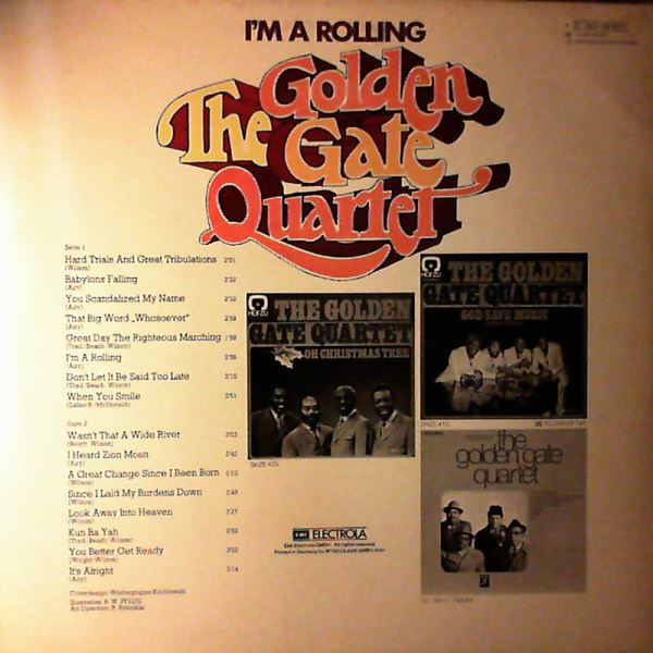 Golden Gate Quartet — I'm A Rolling