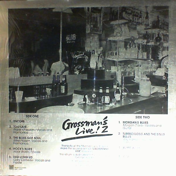 Grossman`s — Live!