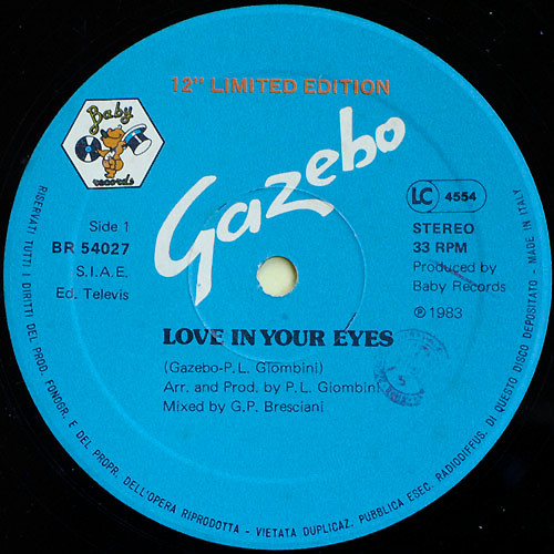 Gazebo — Love In Your Eyes