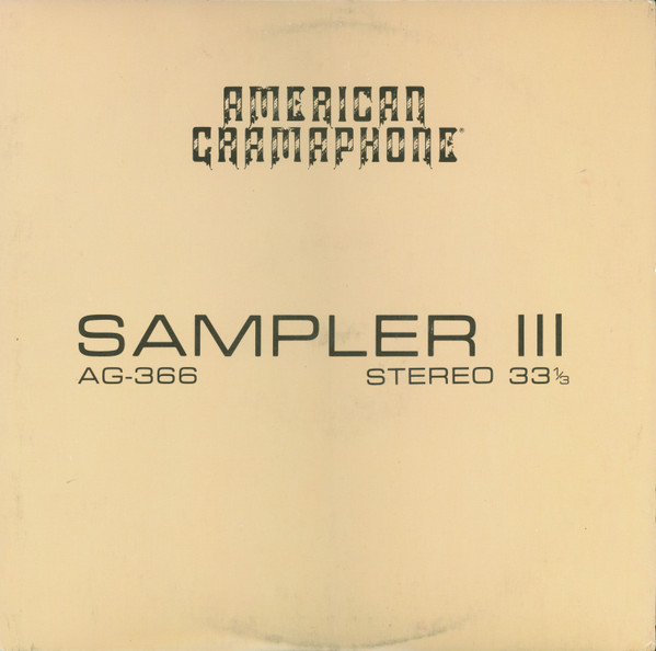 Various — Sampler III