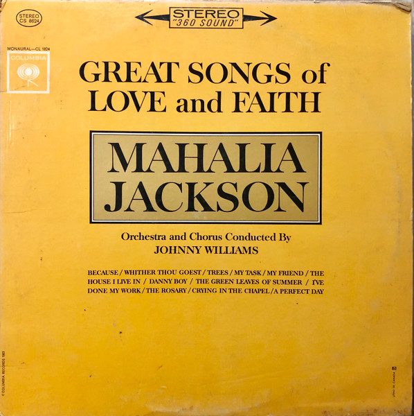 Jackson Mahalia — Great Songs Of Love And Faith