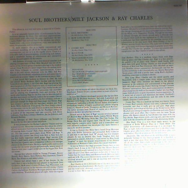 Jackson Milt & Charles Ray — Soul Brothers