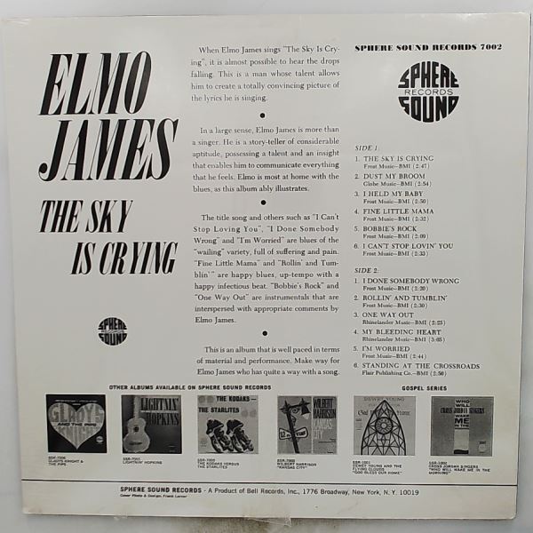 James Elmore — Sky Is Crying