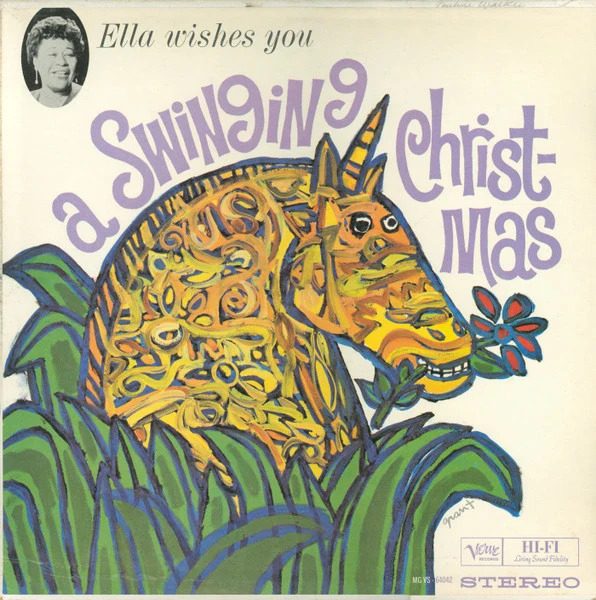 Обложка Ella Fitzgerald — Ella Wishes You a Swinging Christmas