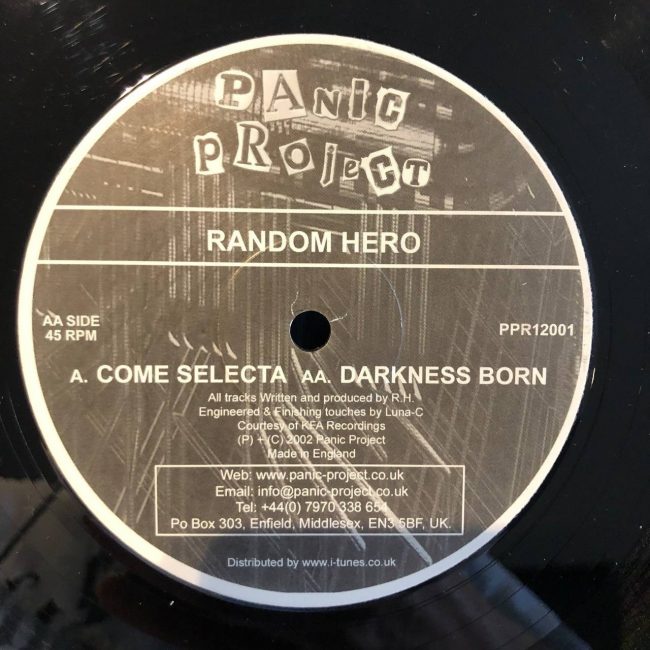 Random Hero — Come Selecta / Darkness Born