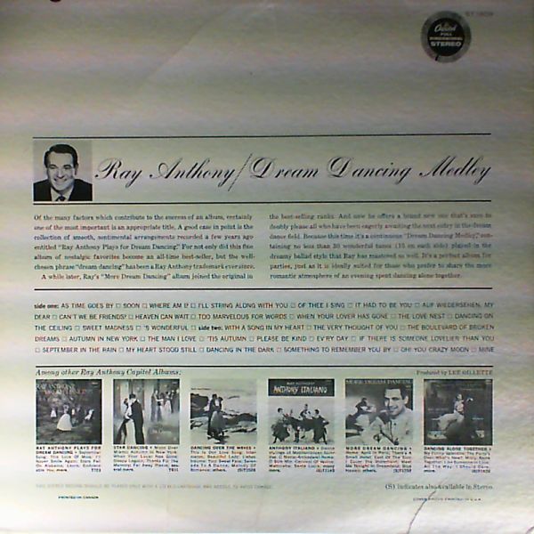 Anthony Ray — Dream dancing medley