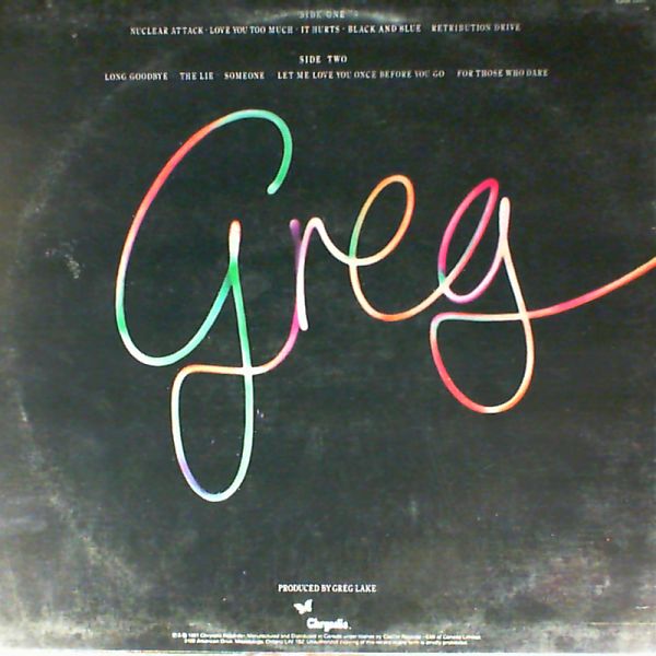 Lake Greg — Same