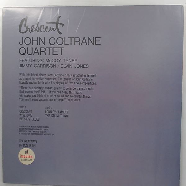 The John Coltrane Quartet — Crescent