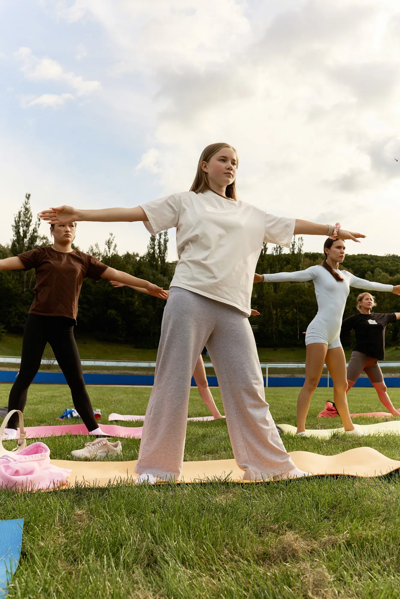 Массовая тренировка MyStreching, стадион Водник, 05 июля 2025 — фото 14