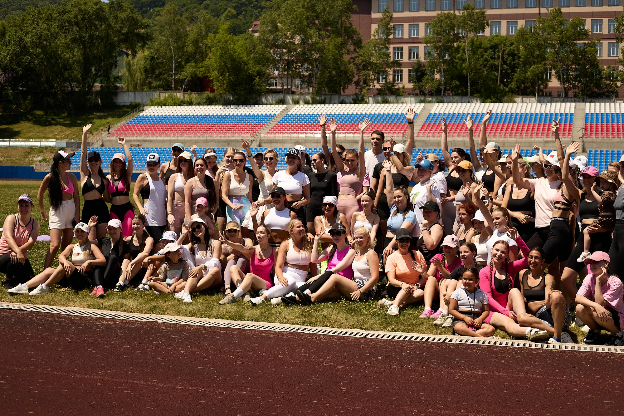 Массовая тренировка MyStreching, стадион Водник, 05 июля 2025 — фото 26
