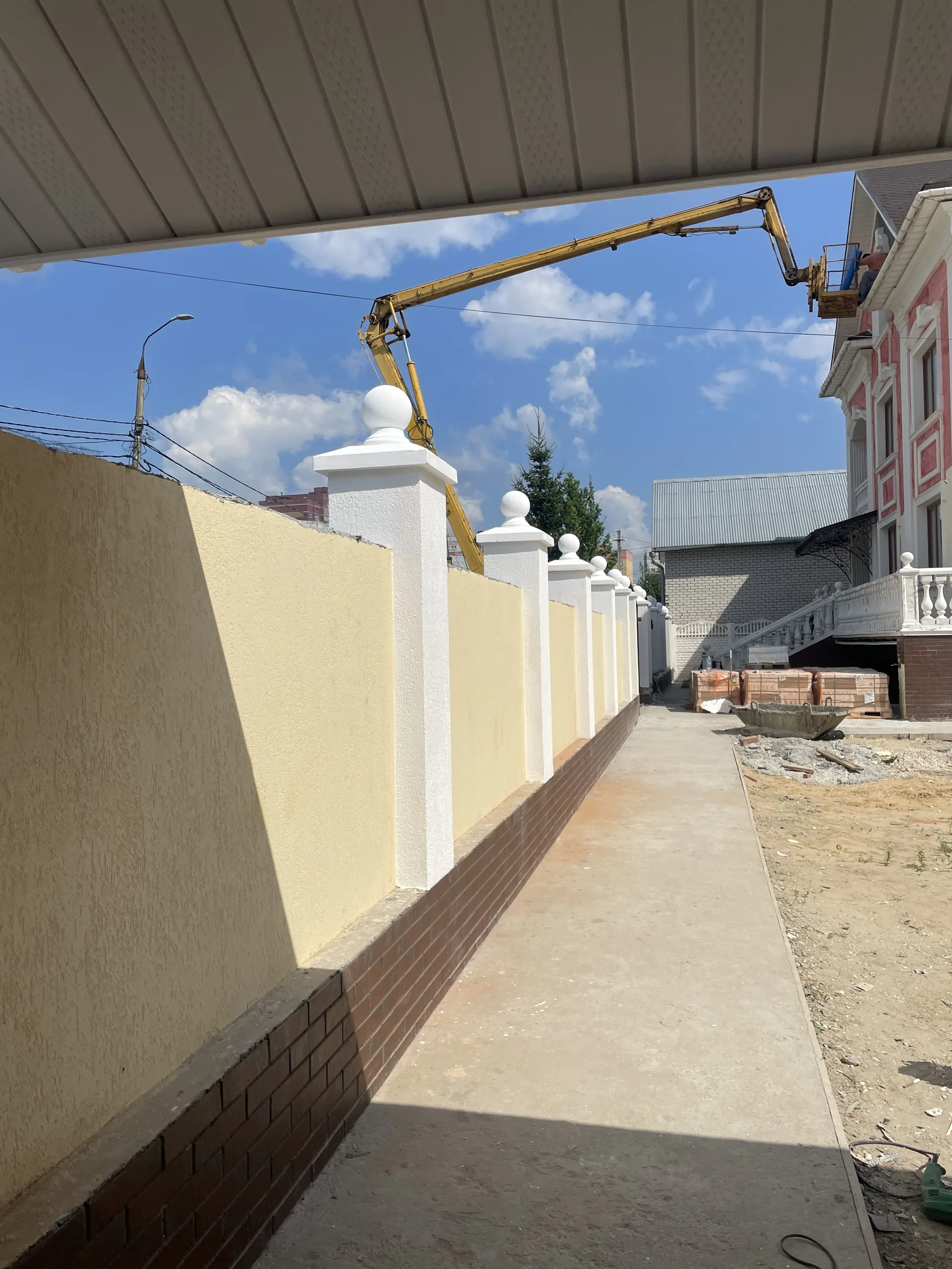 Благоустройство и тротуарная плитка — устройство песчано-щебёночной подушки, фото 6