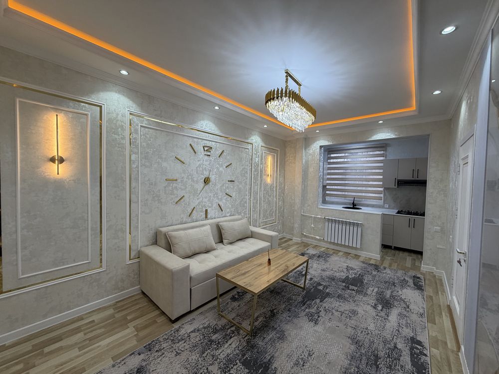 Квартира 2 комнаты 50 м² Ташкент, Узбекистан