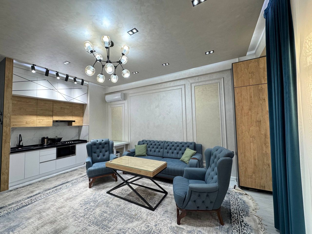 Квартира 2 комнаты 55 м² в Ташкенте, Узбекистан