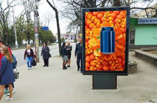 Ситискроллы — бул. Ленина, в районе дома № 2А