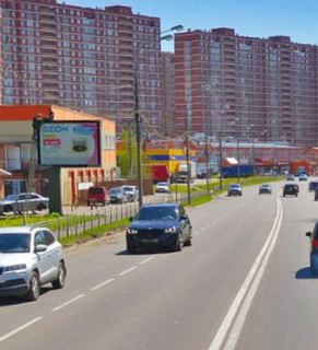 Сити-борд — г. Видное, ул. Березовая, вл.1, 160 м до просп. Ленинского Комсомола