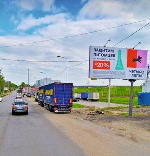 Щит 3х6 — с.п. Молоково, Володарское ш., 200м до пересечения с ул. Василия Молокова от Каширского ш., справа