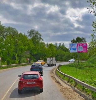 Щит 3х6 — Володарское ш., 250м от указателя конец с. Молоково, слева