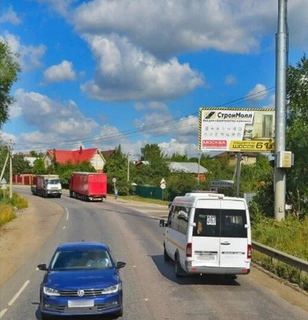 Щит 3х6 — Володарское ш., поворот на д.Андреевское (конец с. Молоково) в сторону Каширское ш., слева