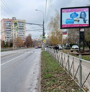 Сити-борд — г.Видное, ул. Советская, начало д.2Б, рядом с ТЦ Курс