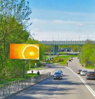 Щит 3х6 — г.Видное, Школьная ул., после поворота на Олимпийскую ул.
