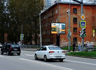 Цифровой экран — Данилы Зверева, 10- Сулимова, ЖК Цветной бульвар, к Вилонова
