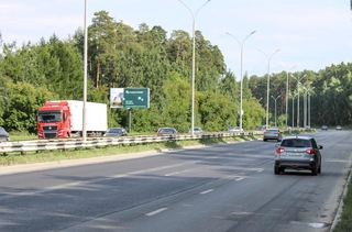 Щит 3х6 — Объездная дорога, Начдива Онуфриева ул.,72(напротив)