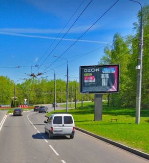 Сити-борд — г.Видное, проспект Ленинского Комсомола, напротив д.2, к.1, 3-я опора до въезда на круговое движение