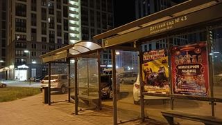 Остановка — остановка Детский сад 43 улица Академика Парина, 38