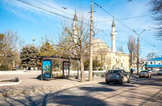 Ситилайты — ул. Революции, ост. Парк имени Караева, на запад