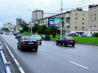 Цифровой экран — Космонавтов, 72- Ст Большевиков, ТЦ Омега, к ТРЦ Veer Mall