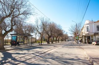 Ситилайты — ул. Революции, ост. Пансионат Орбита, на восток