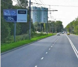 Щит 3х6 — г.Видное, ул. Заводская, 4-5 опора от кругового движения в сторону Белокаменного ш. справа