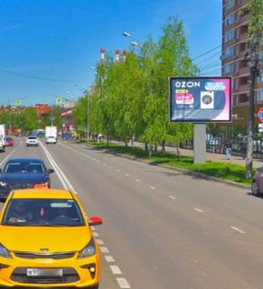 Сити-борд — г.Видное, ул. Берёзовая, начало д.3