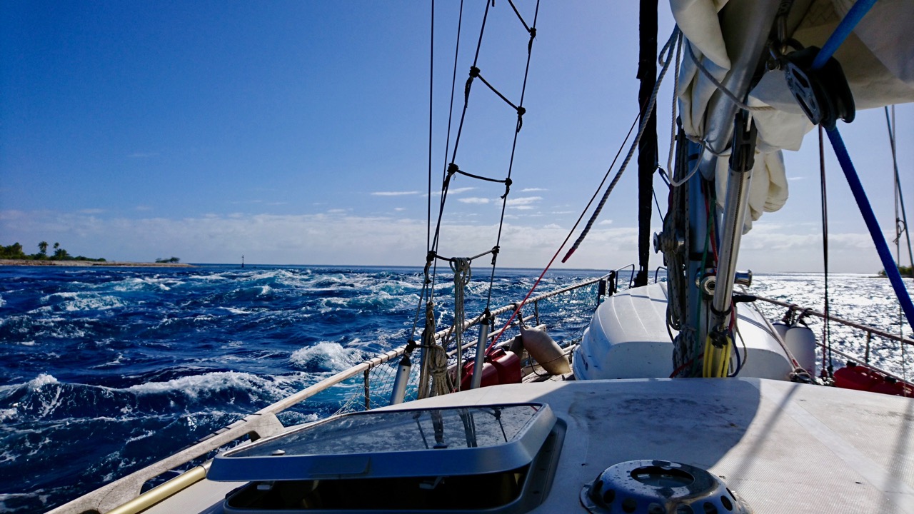 Approaching the Tuamotus. “Wind Smack in the Face.” Day Six – photo 4