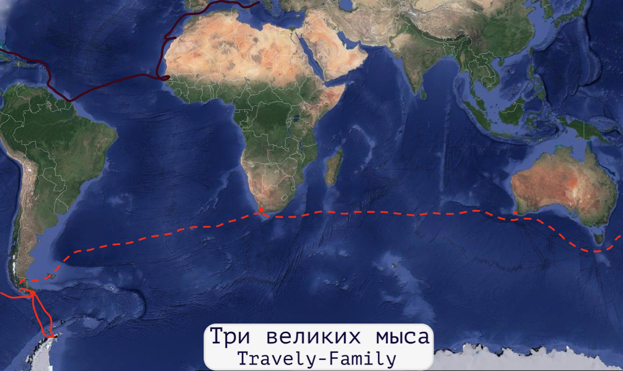Три Великих мыса на яхте с детьми – фото 7