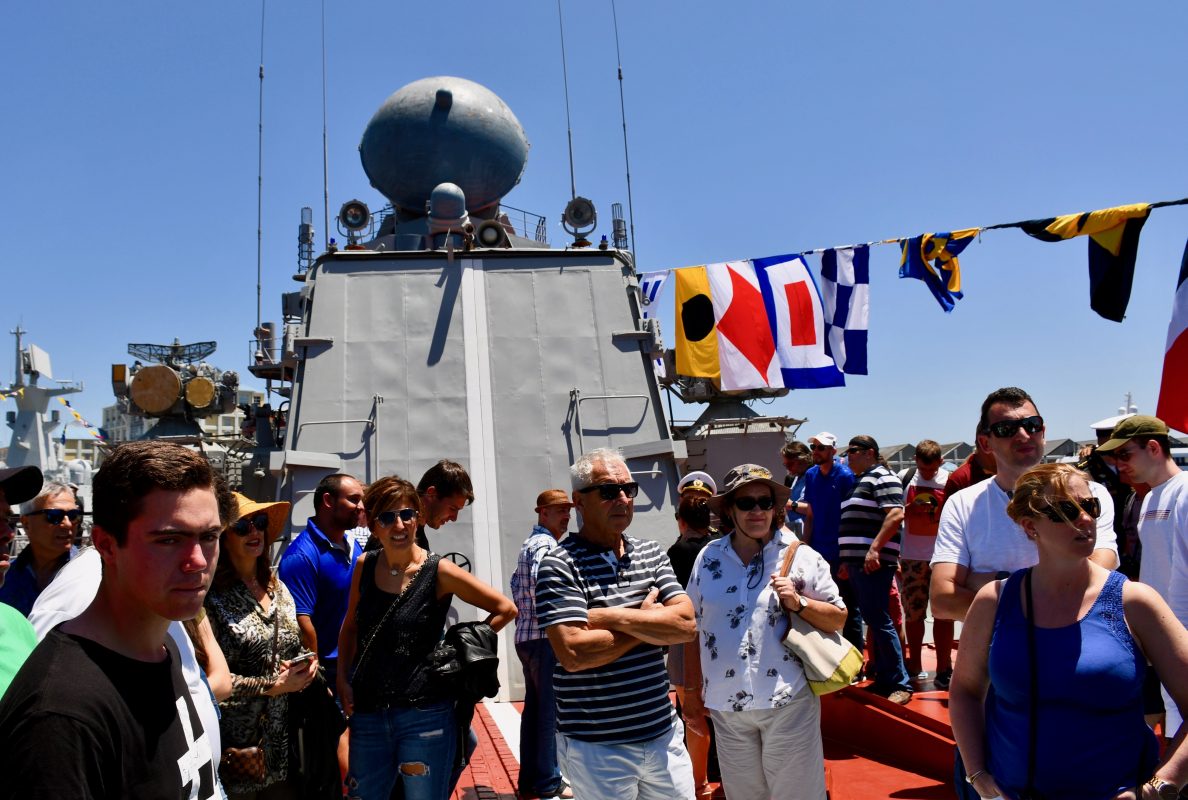 Missile Cruiser Marshal Ustinov in Cape Town – photo 4
