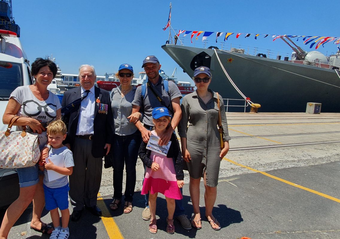Missile Cruiser Marshal Ustinov in Cape Town – photo 10
